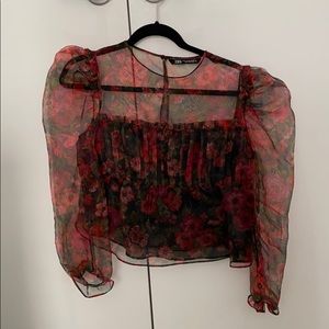 Floral blouse